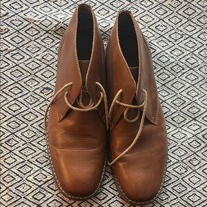 St. John's Bay Tan Leather Chukka Boots